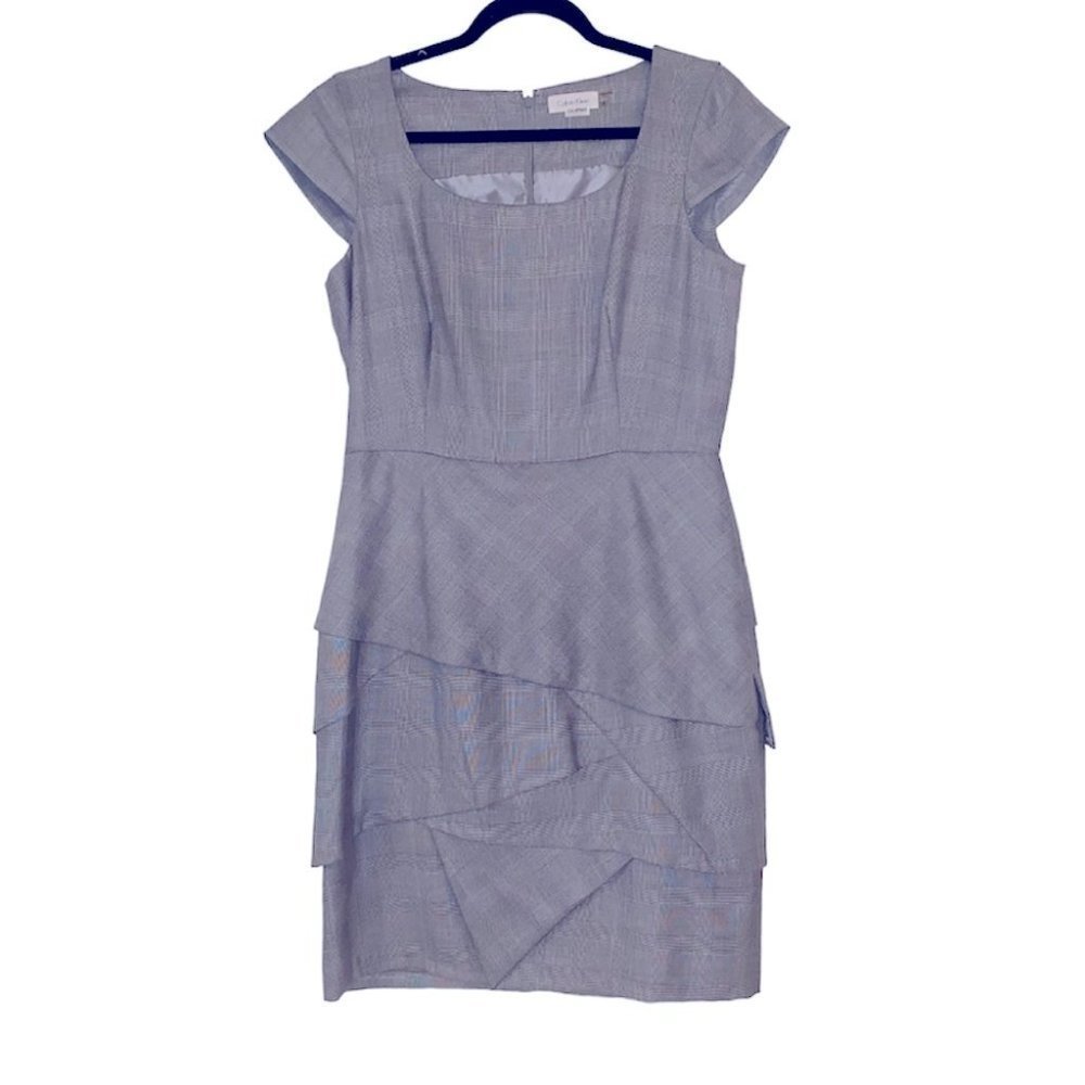 CALVIN Klein Office Dress With Belt Loops Size 10